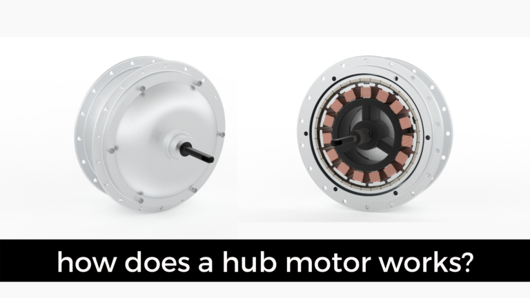 how does a hub motor work