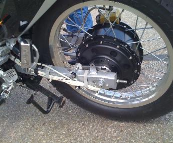 motorcycle hub motor