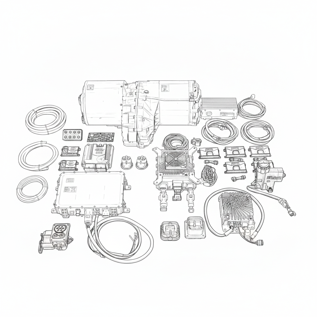 shop by application: custom ev kit