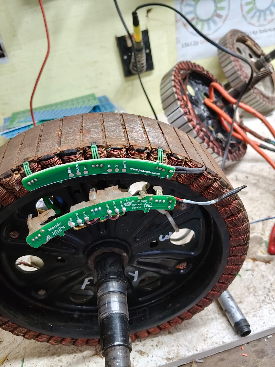 OLA Hall Sensor PCB Board/Module - Complete Set