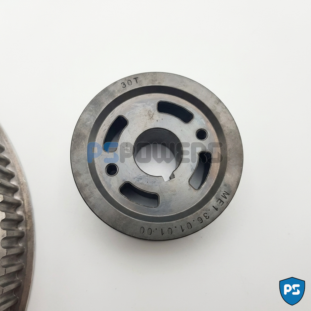 Wheel and Motor Pully Set - Revolt 400